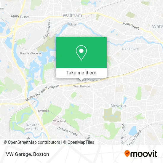 VW Garage map