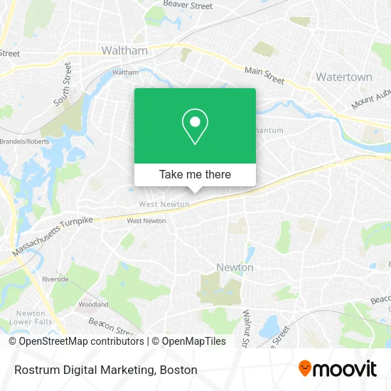 Rostrum Digital Marketing map