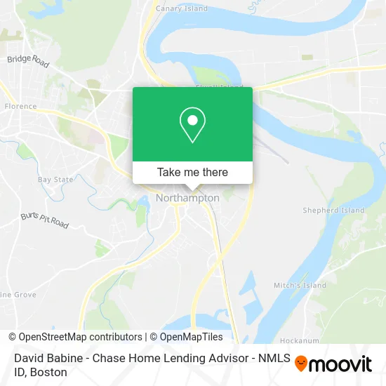 David Babine - Chase Home Lending Advisor - NMLS ID map