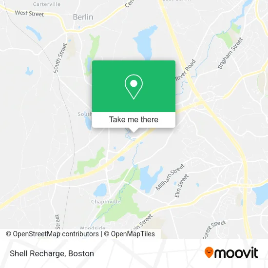 Shell Recharge map