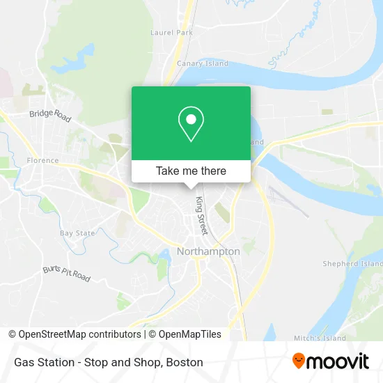 Gas Station - Stop and Shop map