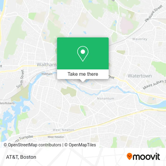 Mapa de AT&T