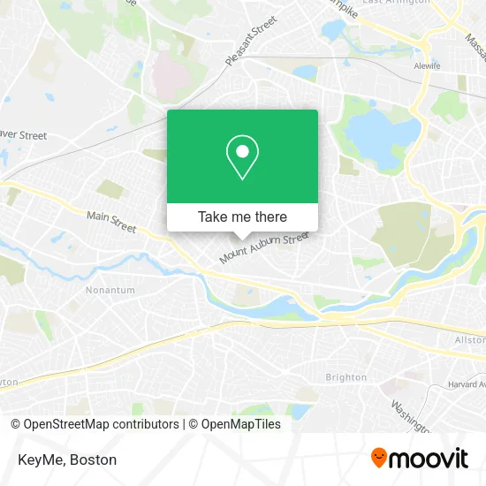 KeyMe map