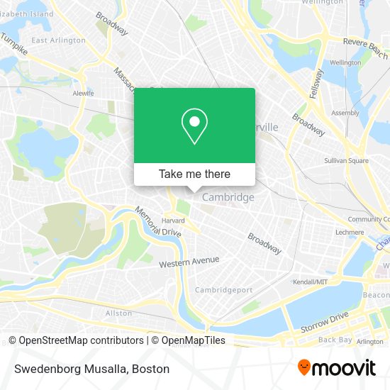 Swedenborg Musalla map