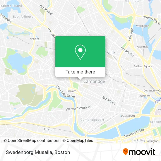 Swedenborg Musalla map