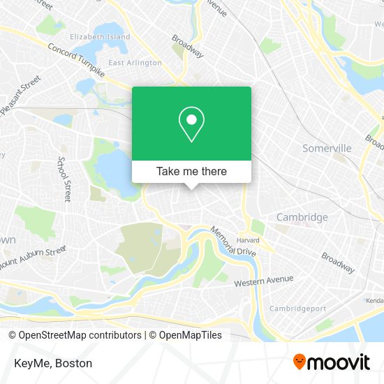 KeyMe map