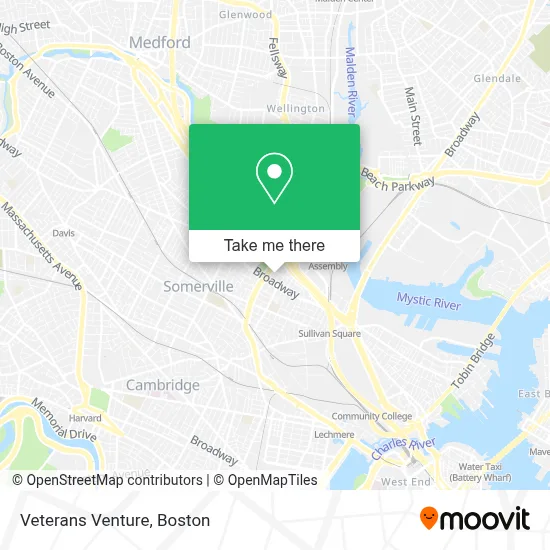 Veterans Venture map