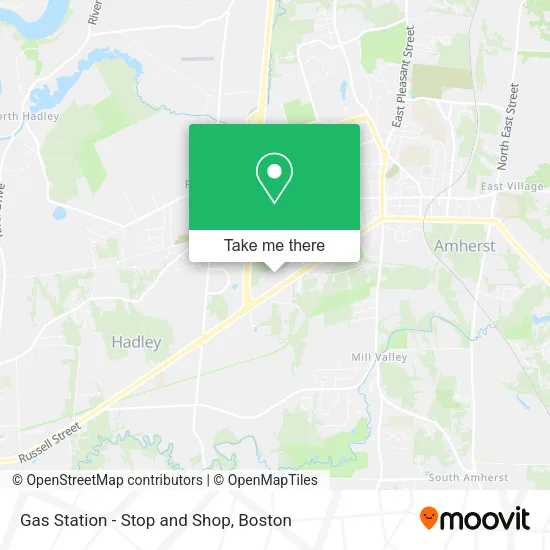 Gas Station - Stop and Shop map