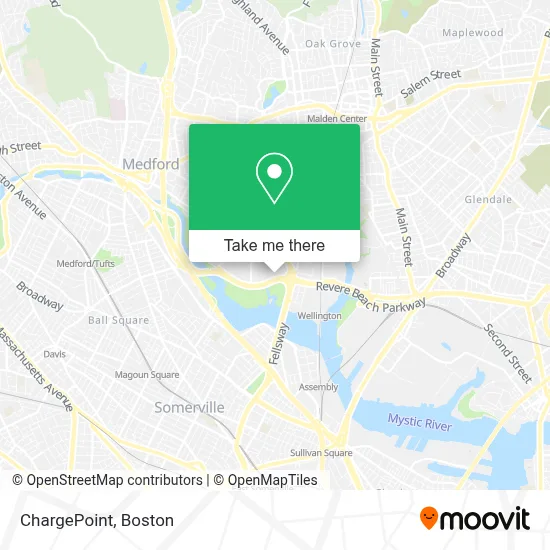 ChargePoint map