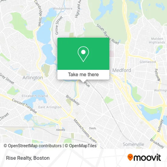 Rise Realty map