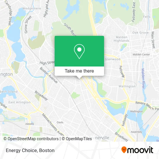 Energy Choice map