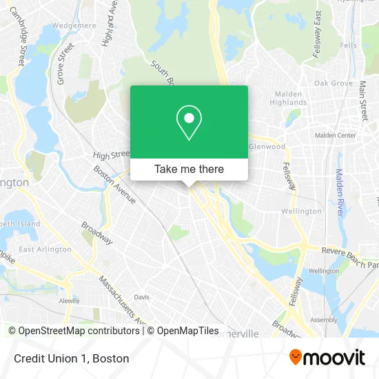 Credit Union 1 map