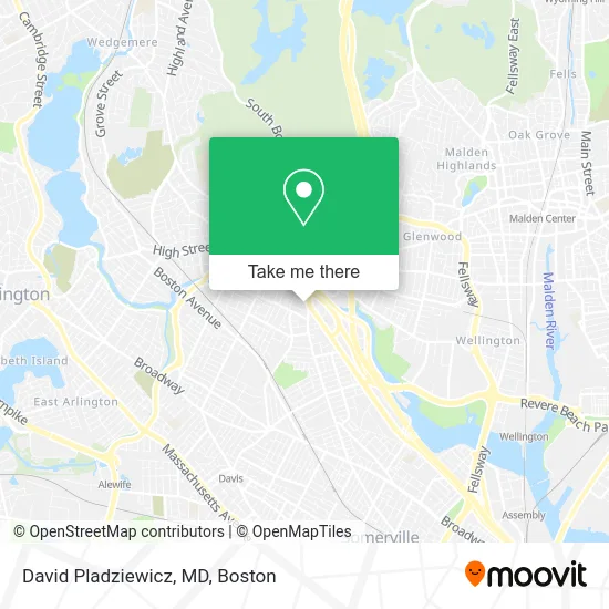 David Pladziewicz, MD map