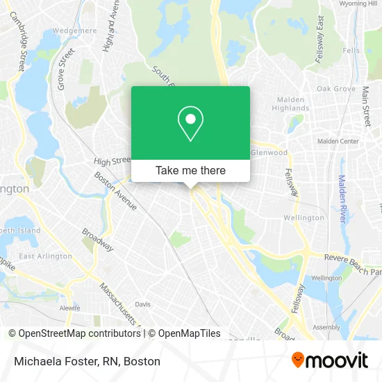 Michaela Foster, RN map