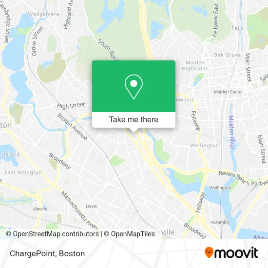 ChargePoint map