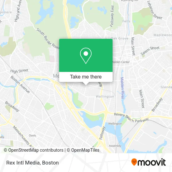 Mapa de Rex Intl Media
