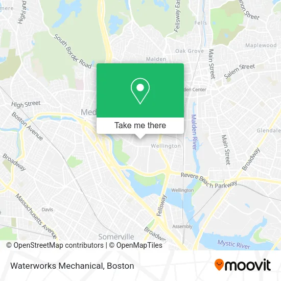Waterworks Mechanical map