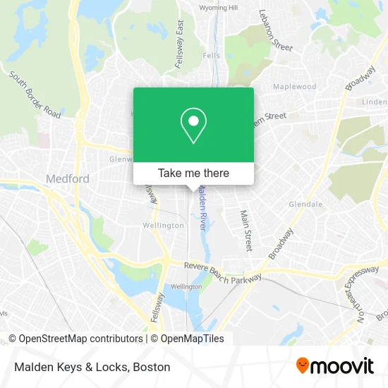 Malden Keys & Locks map