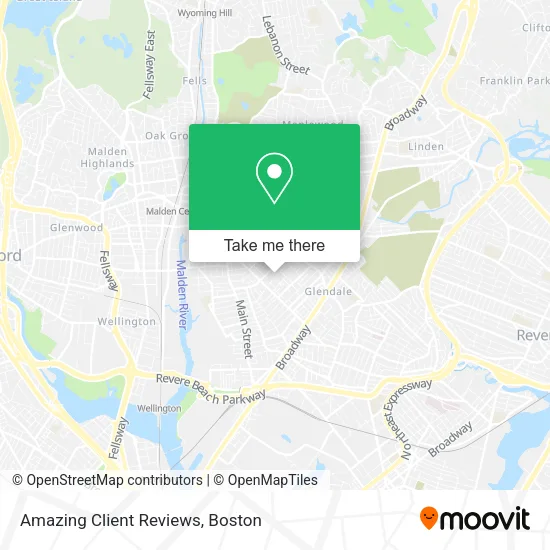 Mapa de Amazing Client Reviews