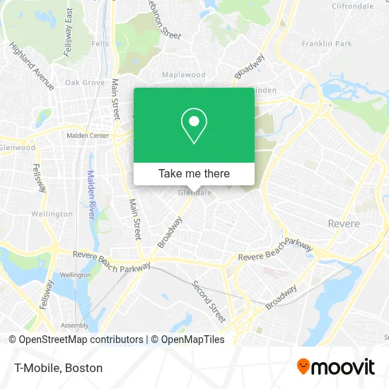 T-Mobile map