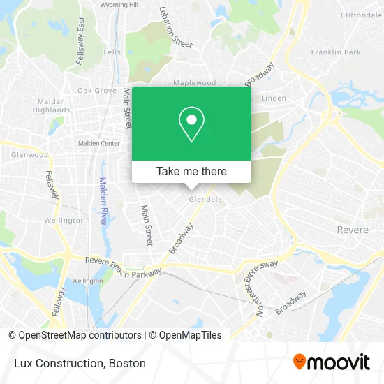 Lux Construction map