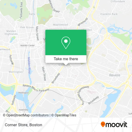 Corner Store map
