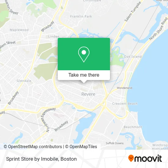 Sprint Store by Imobile map