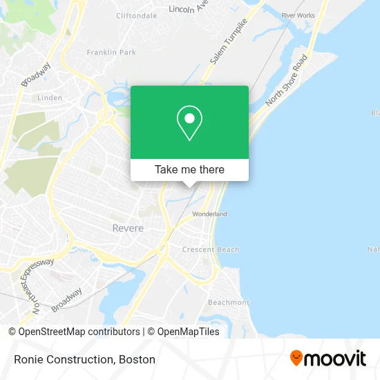 Ronie Construction map