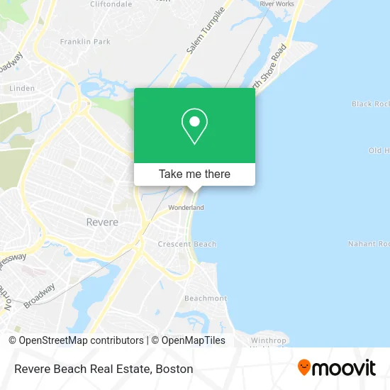 Revere Beach Real Estate map