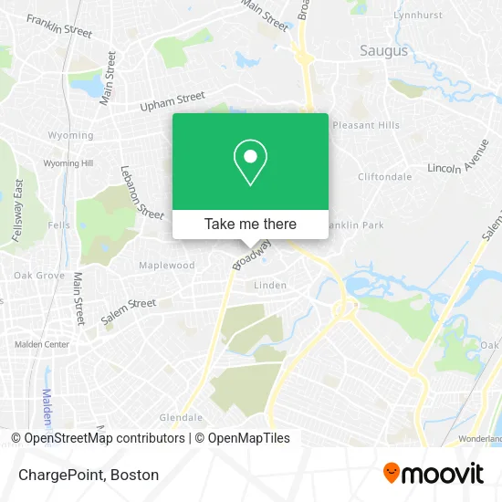 ChargePoint map