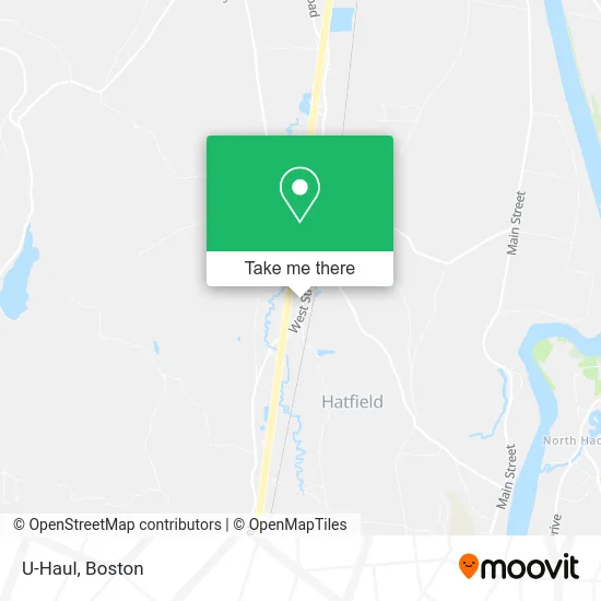 U-Haul map