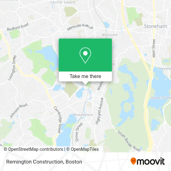 Remington Construction map