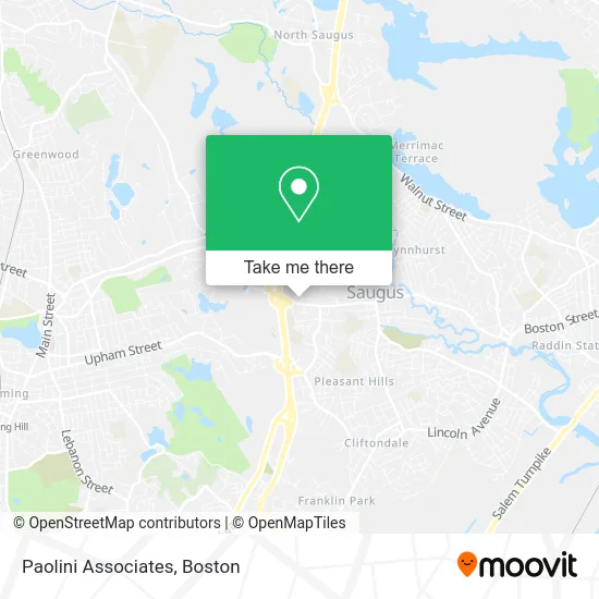 Paolini Associates map