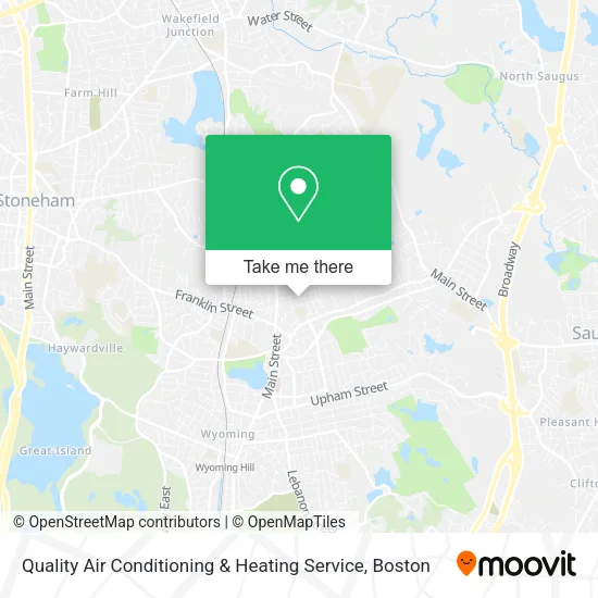 Mapa de Quality Air Conditioning & Heating Service