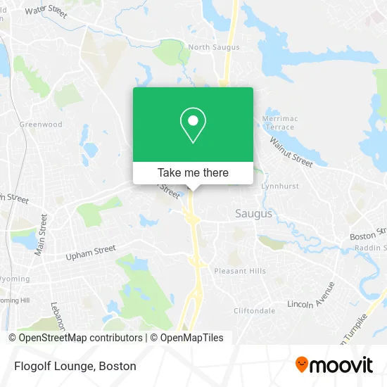 Flogolf Lounge map