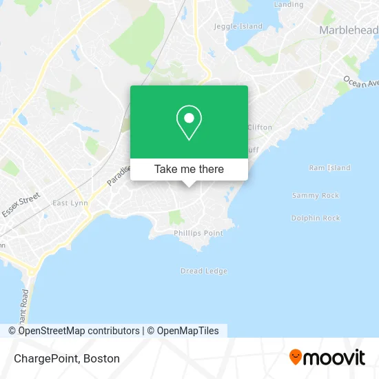 ChargePoint map