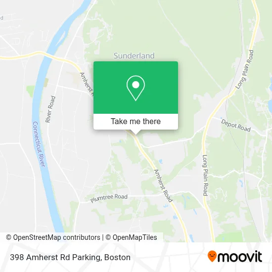 398 Amherst Rd Parking map