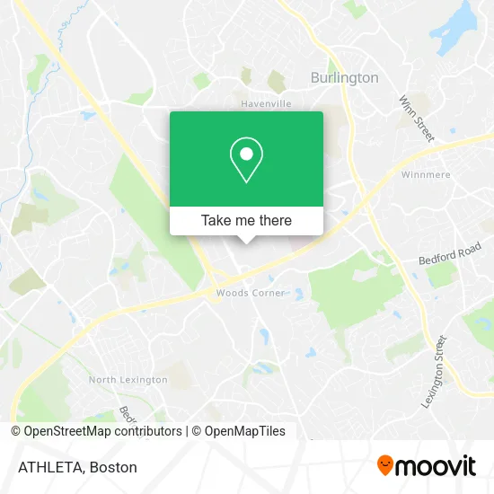 Mapa de ATHLETA
