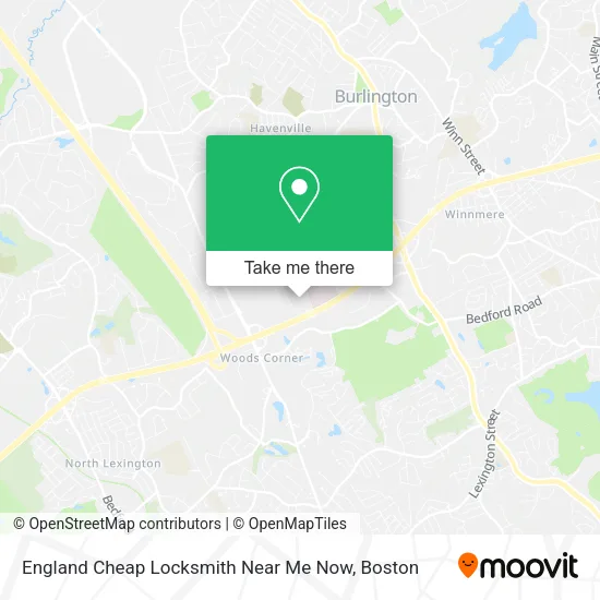 England Cheap Locksmith Near Me Now map