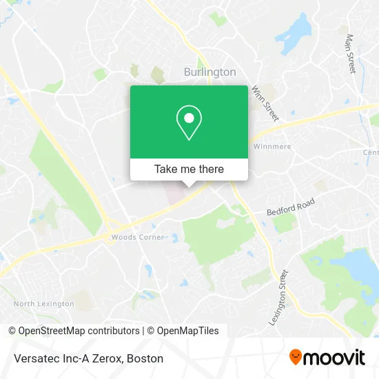 Versatec Inc-A Zerox map