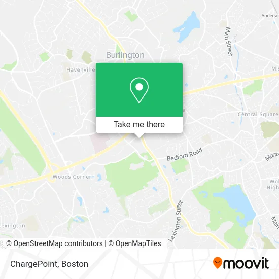ChargePoint map