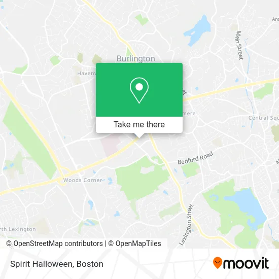 Spirit Halloween map