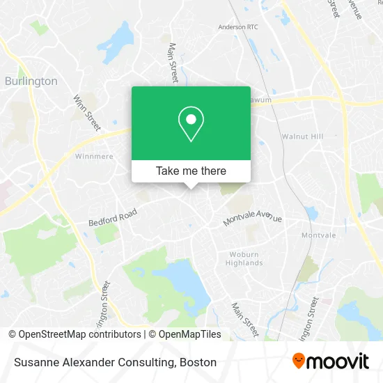 Susanne Alexander Consulting map