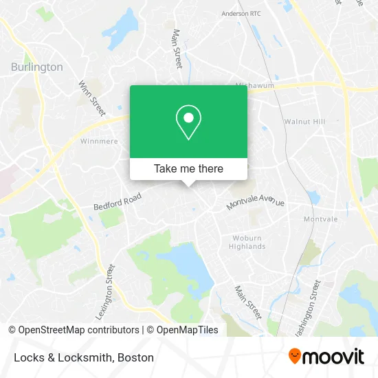 Locks & Locksmith map