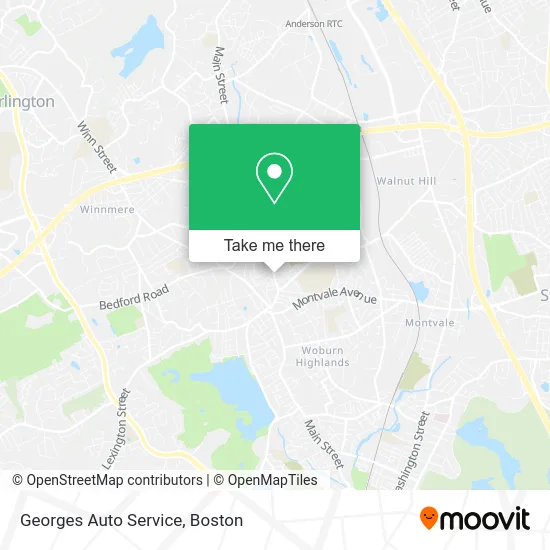 Georges Auto Service map