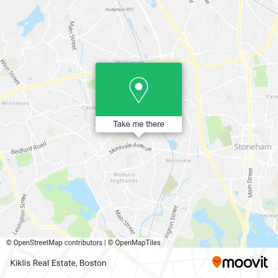 Kiklis Real Estate map