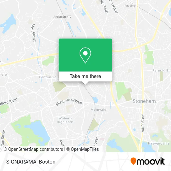 SIGNARAMA map