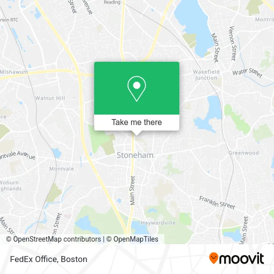 Mapa de FedEx Office