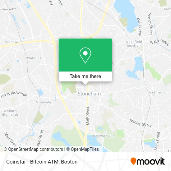 Coinstar - Bitcoin ATM map