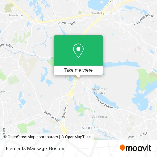 Elements Massage map